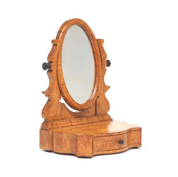 BIRDSEYE MAPLE DRESSER MIRROR