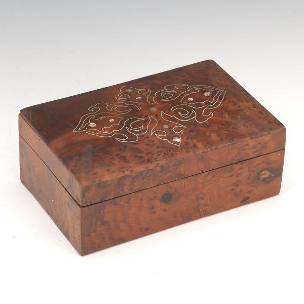 BIRDSEYE MAPLE TRINKET BOX 3 ½" x 7