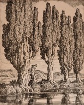 BIRGER SANDZEN (1871-1954) PEN