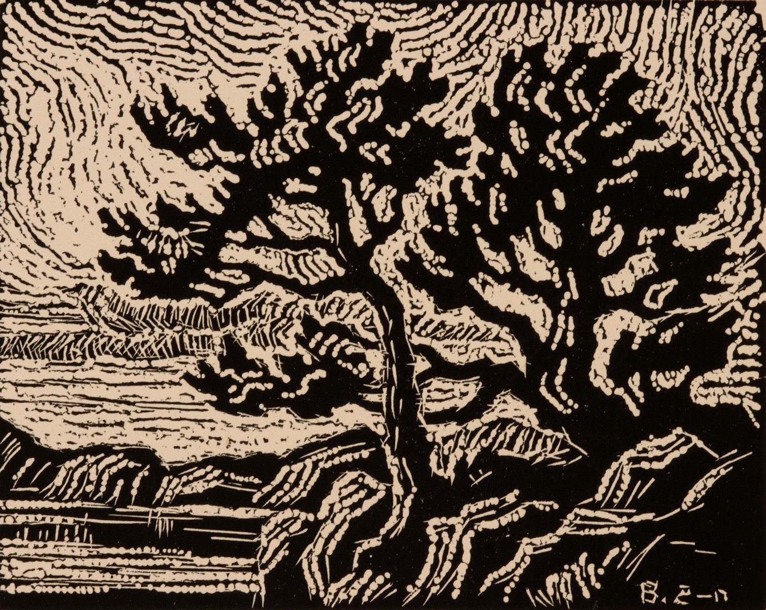 BIRGER SANDZEN (1871-1954) PENCIL