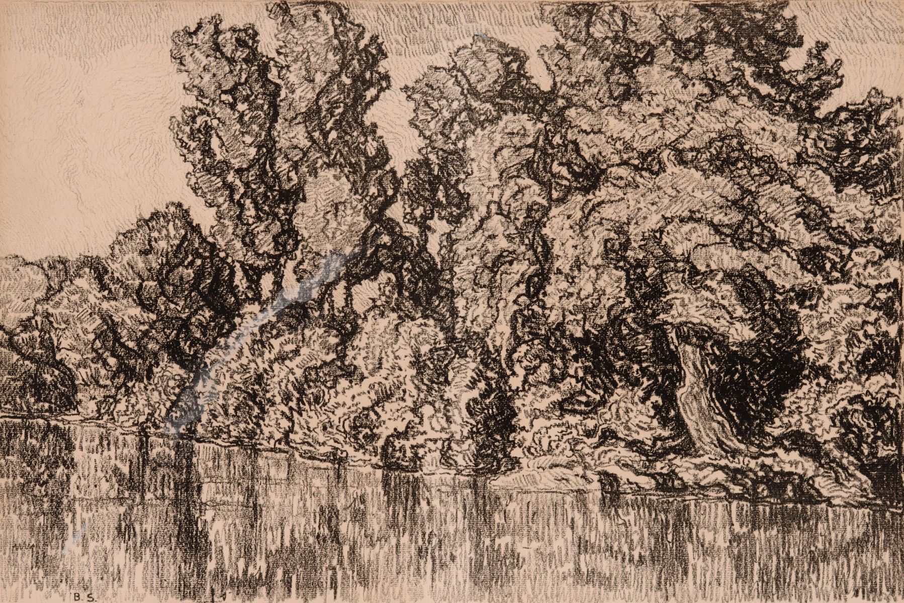 BIRGER SANDZEN (1871-1954) PENCIL