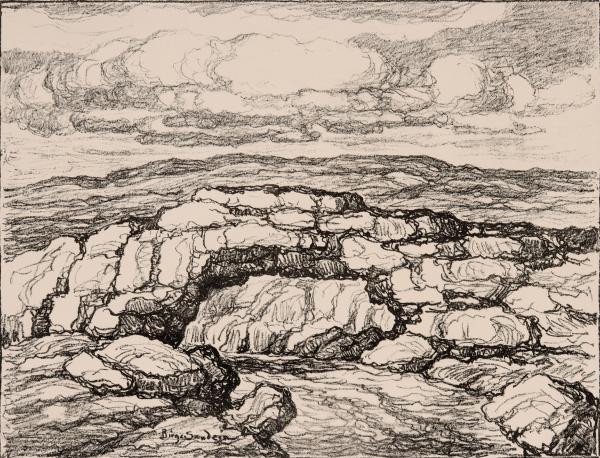 BIRGER SANDZEN (1871-1954) PENCIL