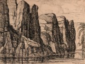 BIRGER SANDZEN (1871-1954) PEN