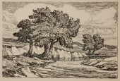 BIRGER SANDZEN 'ARROYO IN THE