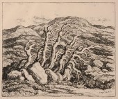 BIRGER SANDZEN 'AT THE TIMBERL