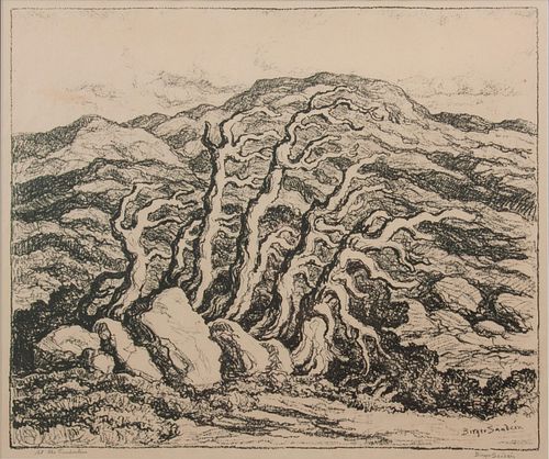 BIRGER SANDZEN 'AT THE