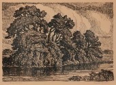 BIRGER SANDZEN 'FLOODED MEADOW