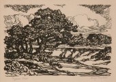 BIRGER SANDZEN 'GYPSUM CREEK'