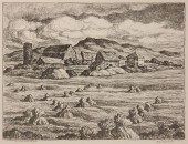 BIRGER SANDZEN 'KANSAS WHEATFA