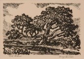 BIRGER SANDZEN 'OLD WILLOW' PE
