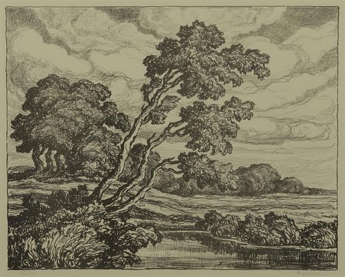 BIRGER SANDZEN 'PASTURES'