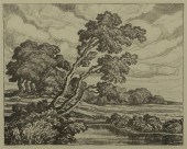 BIRGER SANDZEN 'PASTURES' PENC