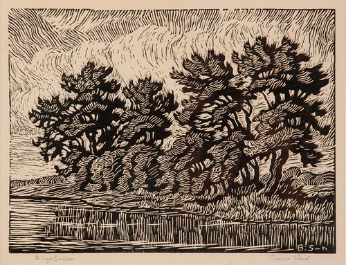 BIRGER SANDZEN 'PRAIRIE POND'