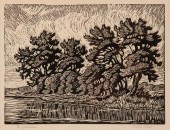 BIRGER SANDZEN 'PRAIRIE POND'