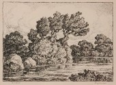 BIRGER SANDZEN 'RIVERBEND' PEN
