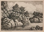 BIRGER SANDZEN 'ROCKY MOUNTAIN