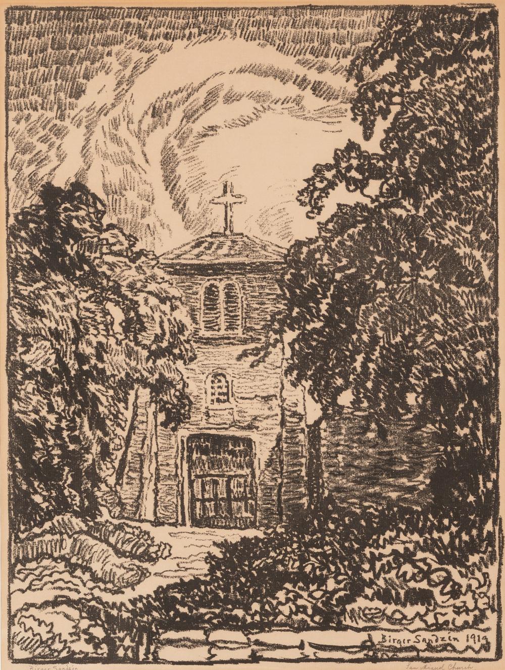 BIRGER SANDZEN, SAN MIGUEL
