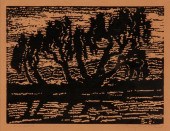 BIRGER SANDZEN 'SMOKY RIVER AT