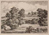 BIRGER SANDZEN 'SMOKY VALLEY F