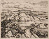 BIRGER SANDZEN 'STEVENSON LAKE