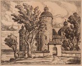 BIRGER SANDZEN 'THE CASTLE BY