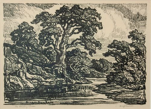 BIRGER SANDZEN 'THE WINDING STREAM'