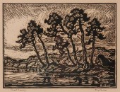 BIRGER SANDZEN 'TOWARD EVENING