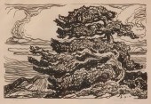 BIRGER SANDZEN 'TREES AT THE T