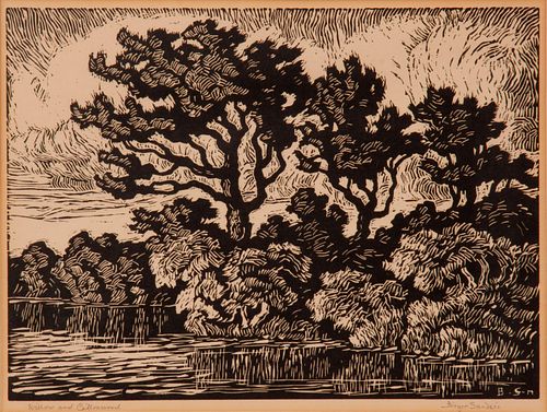 BIRGER SANDZEN 'WILLOW AND