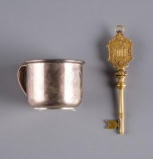 BIRKS STERLING CHRISTENING CUP