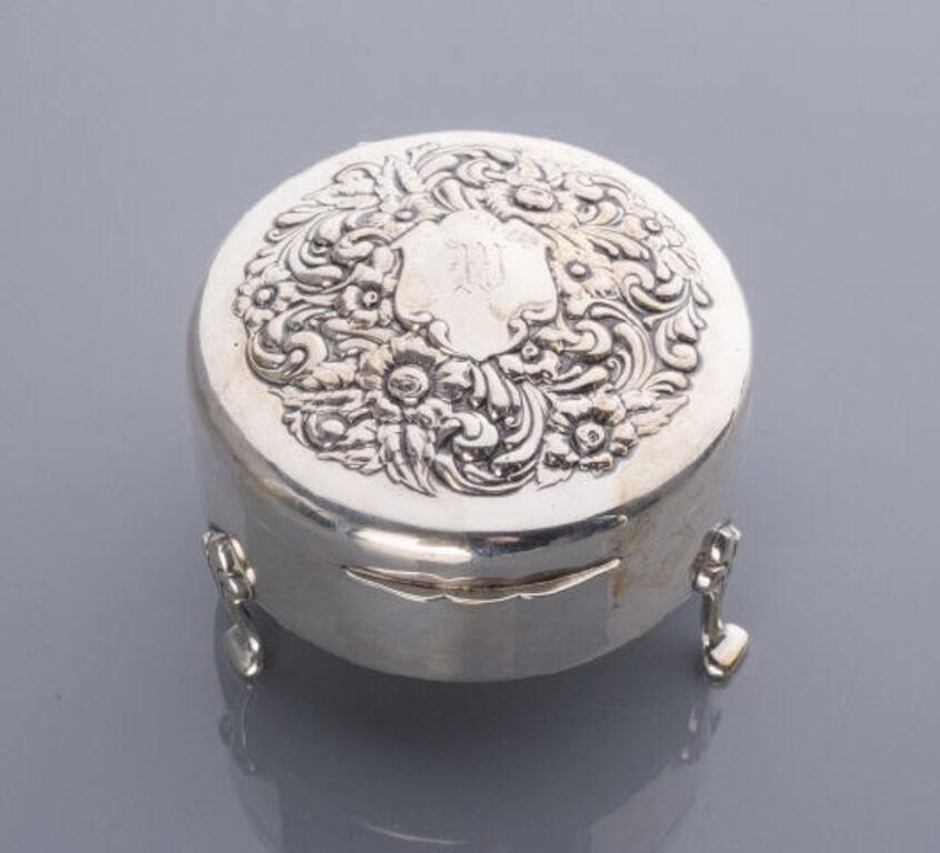 BIRKS STERLING RING BOXA Birks