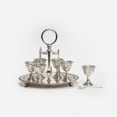 BIRMINGHAM STERLING EGG CRUET,