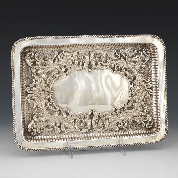 BIRMINGHAM STERLING SILVER TRAY,
