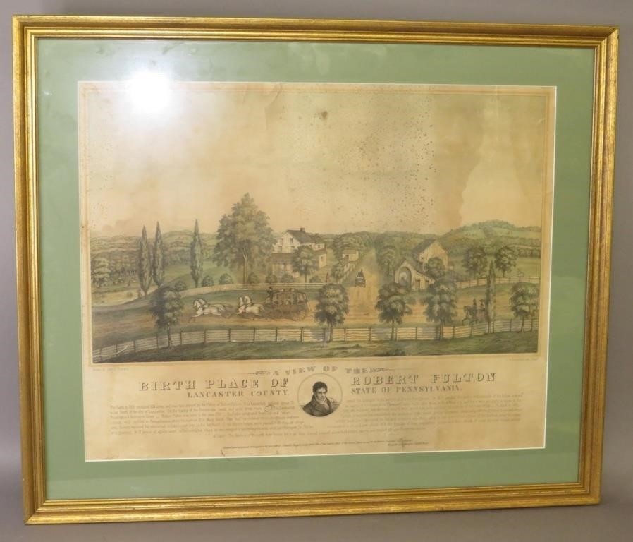 BIRTHPLACE OF ROBERT FULTONca.