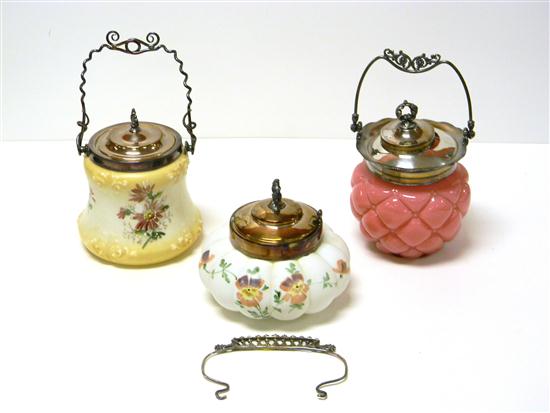 Biscut jar Wavecrest type tapered