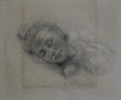 BISHOP Isabel. Pencil on Paper