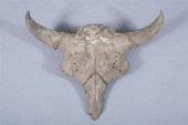 BISON SKULL. Wisconsin excavat