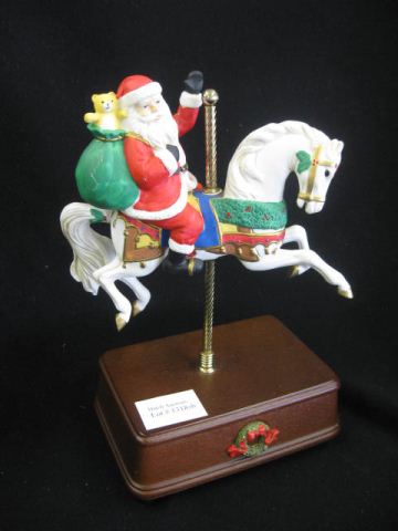 Bisque Figurine of Santa on