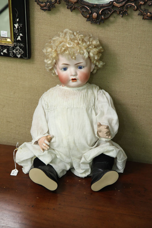 BISQUE HEAD DOLL. Bahr &