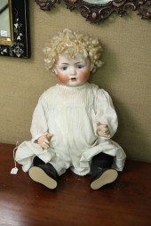 BISQUE HEAD DOLL. Bahr & Prosc