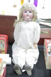 BISQUE HEAD DOLL. Germany  lat