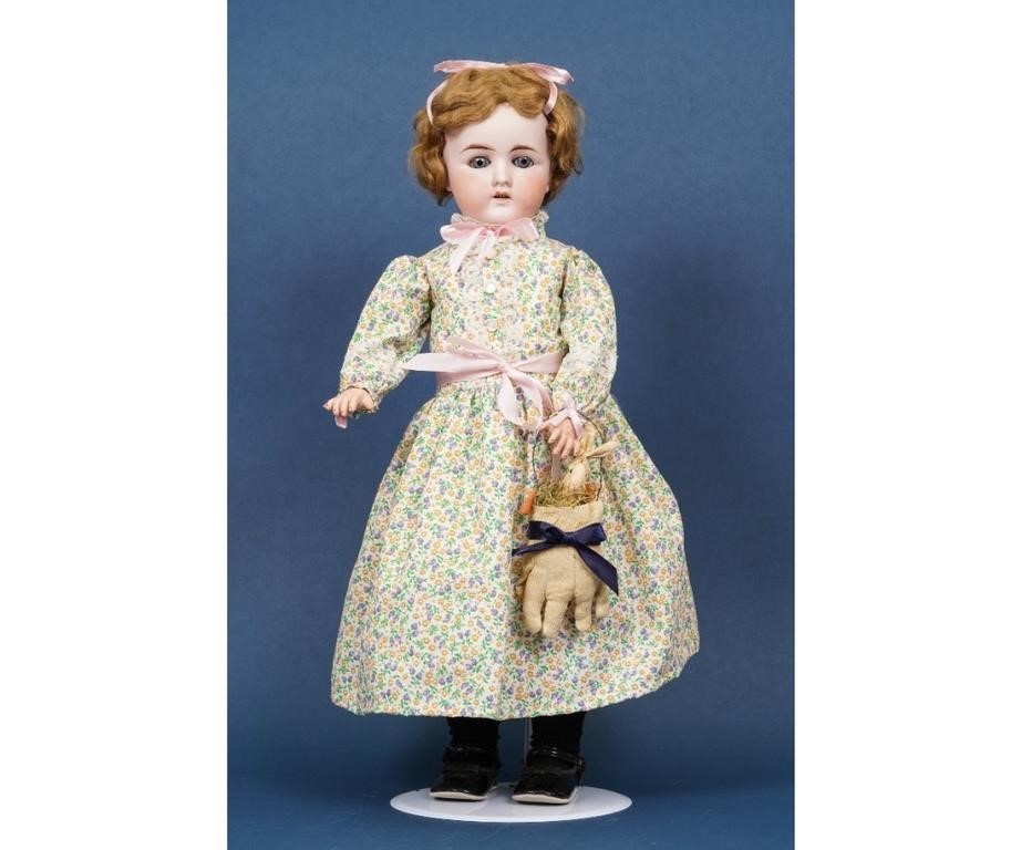 Bisque head doll marked Germany B6,