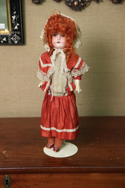 BISQUE HEAD DOLL. Recknagel