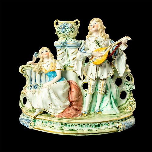 BISQUE PORCELAIN FIGURE, MAN