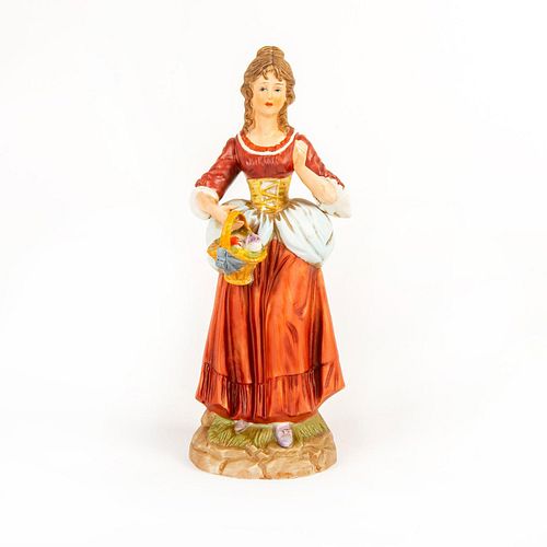 BISQUE PORCELAIN FIGURINE,