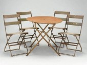 BISTRO TABLE & CHAIRSA folding