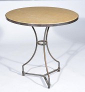 BISTRO TABLE WITH IRON TRIPOD