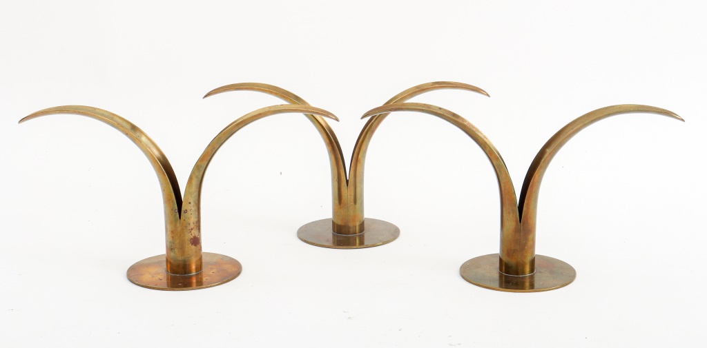 BJORK FOR YSTAD SWEDEN LILY BRASS