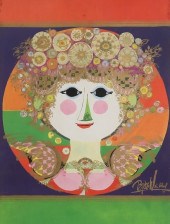 BJORN WIINBLAD 1972 POSTER PRI