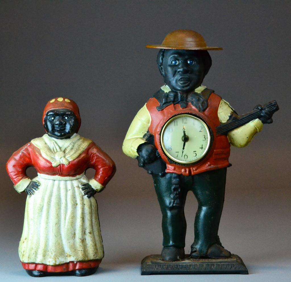 Black Americana Cast Iron Figures -